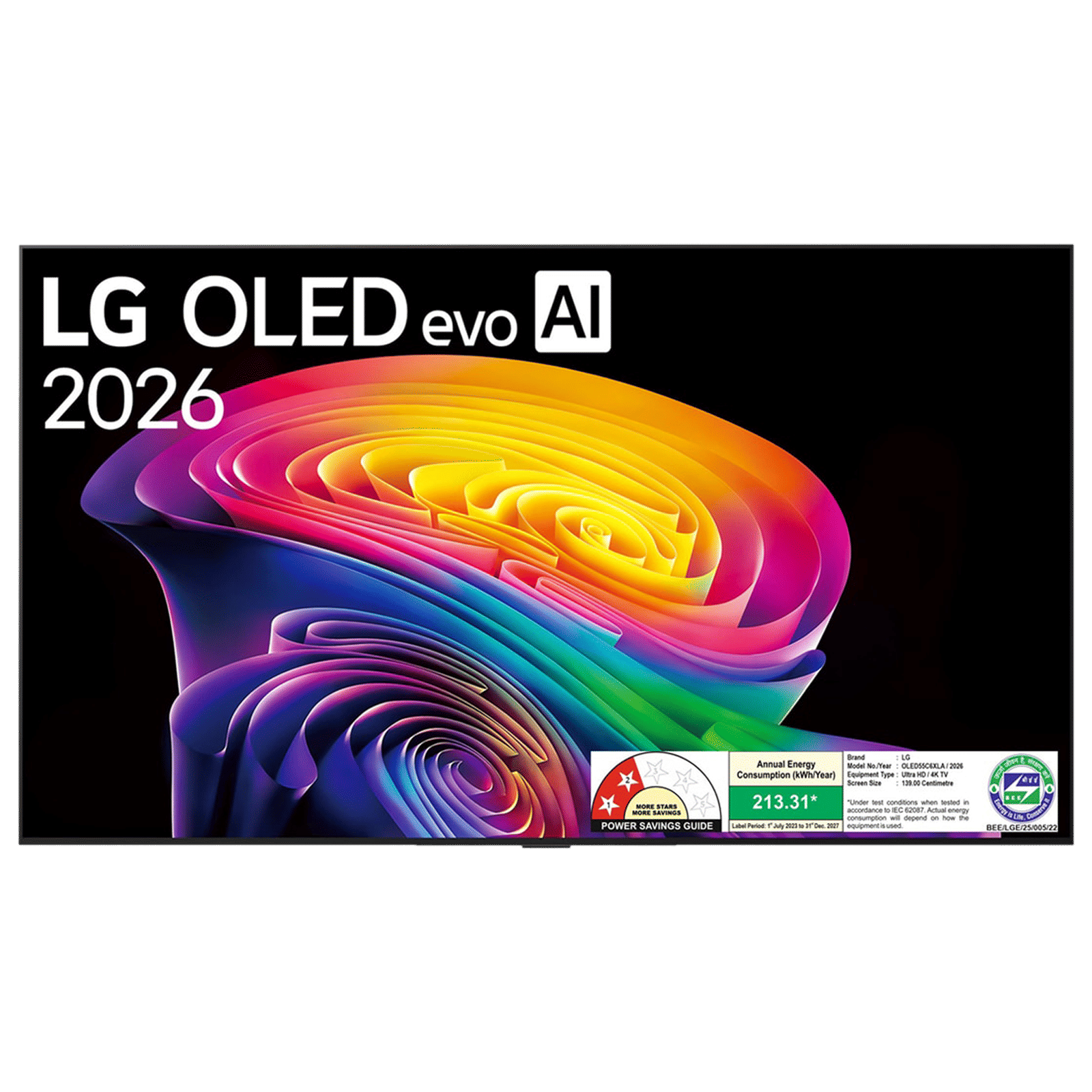 LG evo AI 140 cm (55 inch) OLED 4K Ultra HD Smart WebOS TV with Ambient Filmmaker Mode (2026 Model)