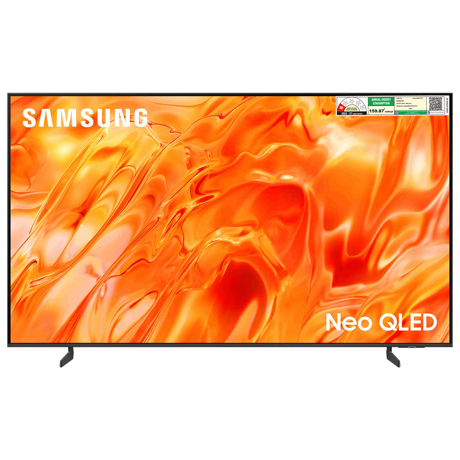 SAMSUNG QN70H 109 cm (43 inch) 4K Ultra HD Quantum Mini-LED Neo QLED Smart Tizen TV with Samsung Vision AI Companion (2026 model)