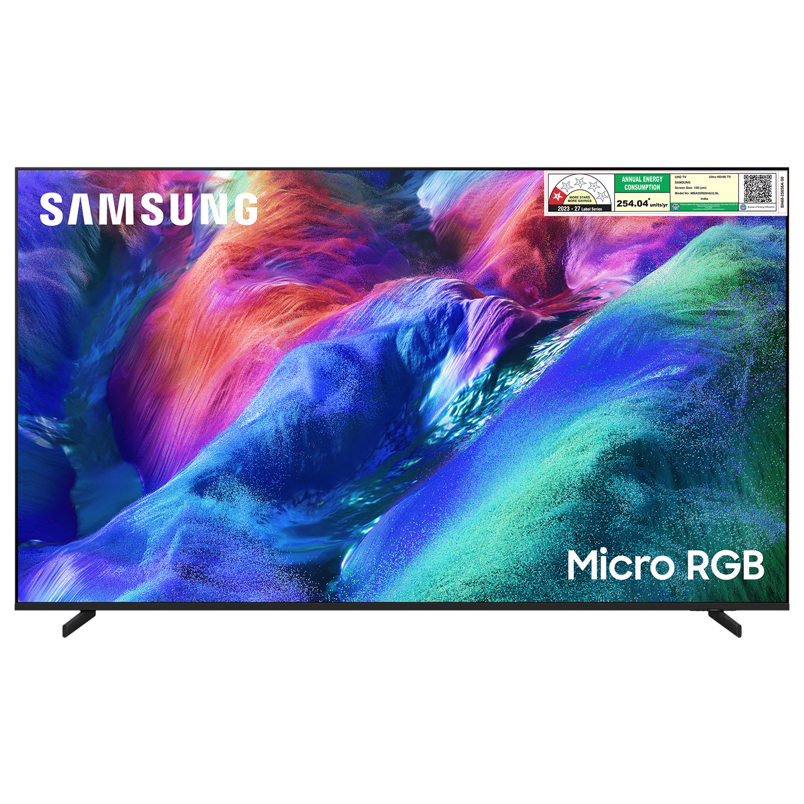 SAMSUNG R85H 140 cm (55 inch) Micro RGB 4K Ultra HD Smart Tizen TV with Google Voice Assistant (2026 Model)