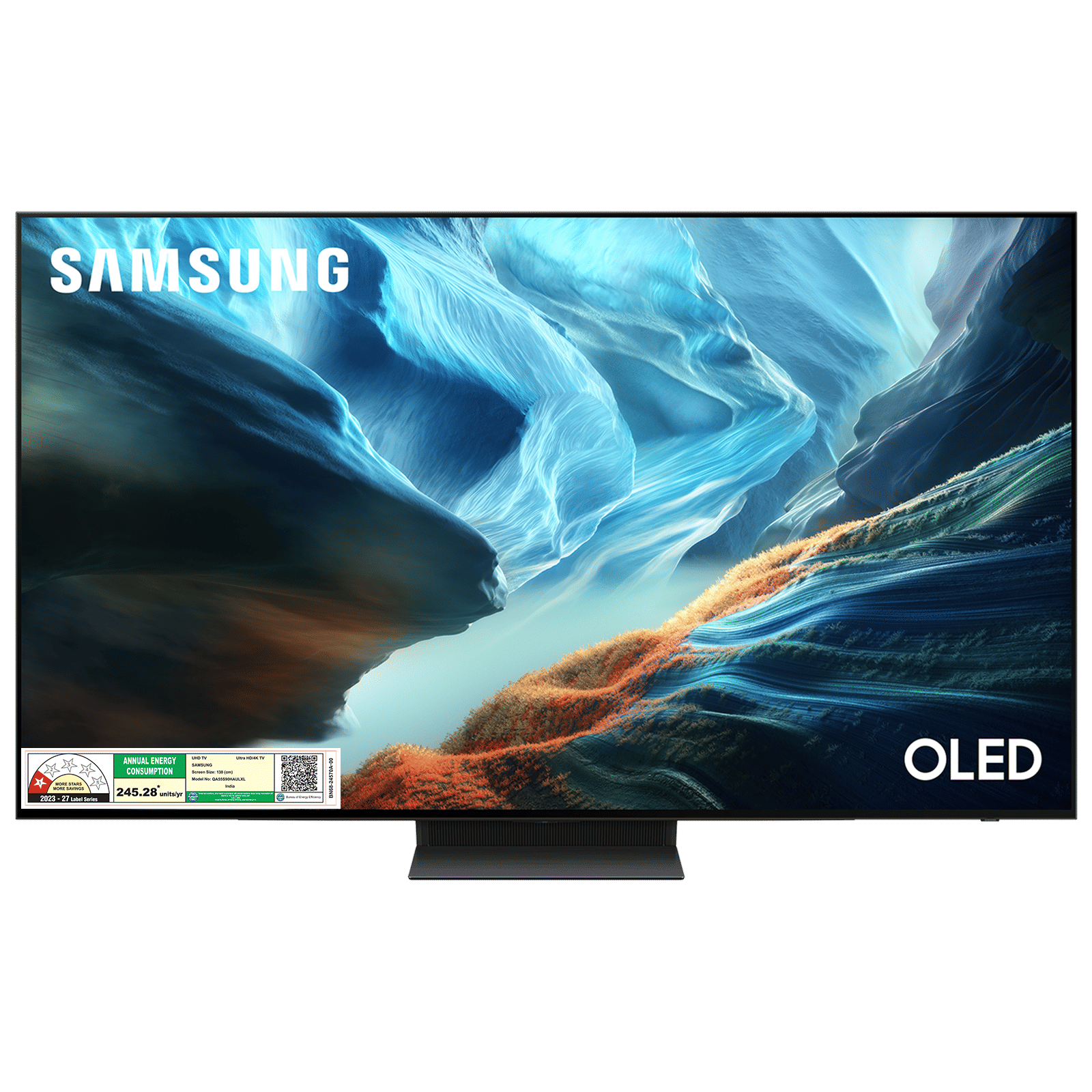 SAMSUNG S90H 140 cm (55 inch) OLED 4K Ultra HD Smart Tizen TV with AI Football Mode Pro (2026 Model)
