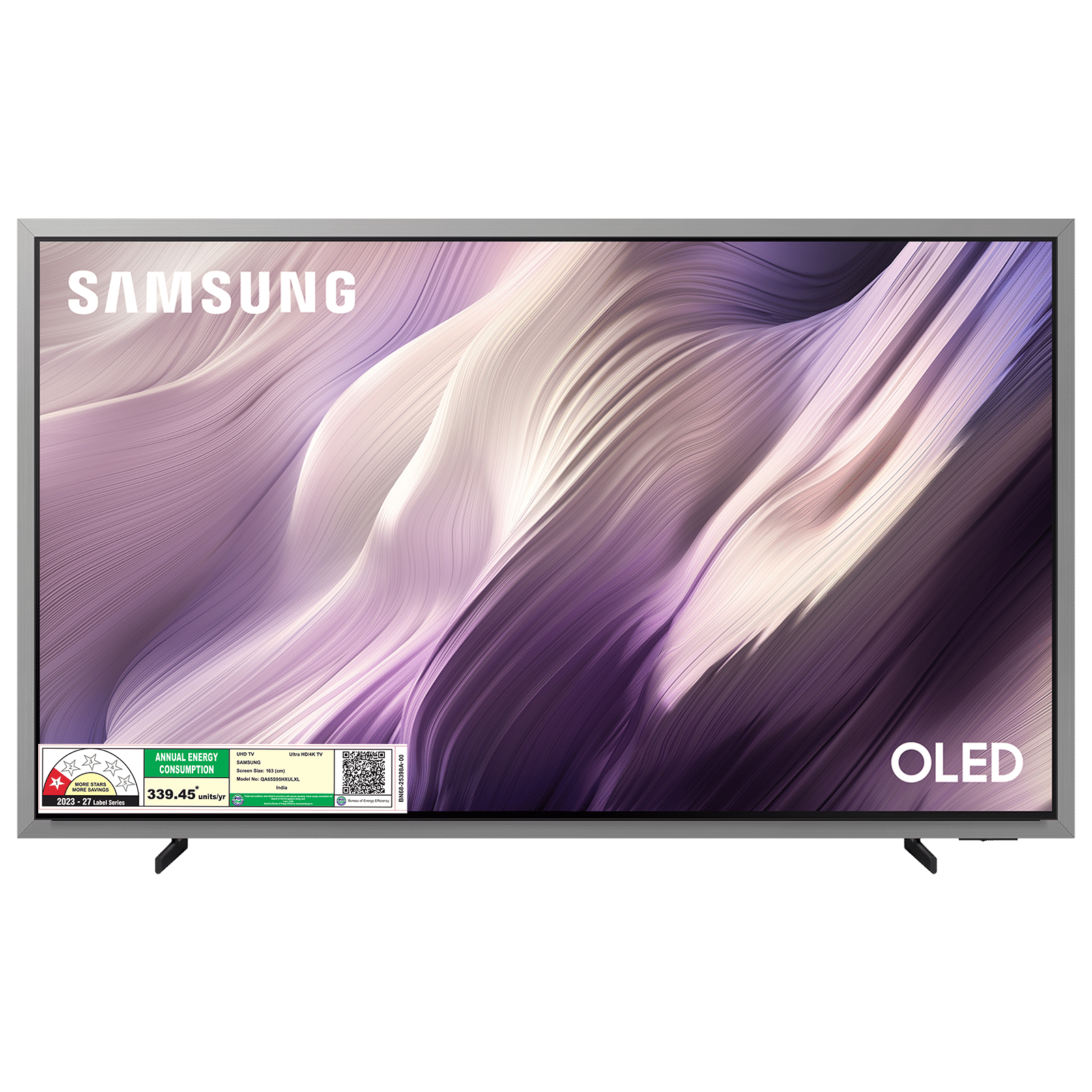 SAMSUNG S95H 165 cm (65 inch) OLED 4K Ultra HD Smart Tizen TV with Google Voice Assistant (2026 Model)