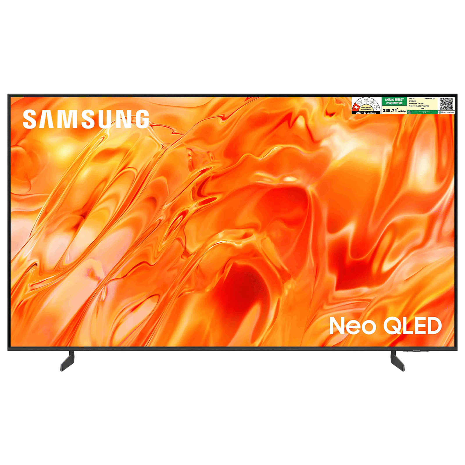 SAMSUNG QN70H 140 cm (55 inch) 4K Ultra HD Neo QLED Smart Tizen TV with Google Voice Assistant (2026 Model)