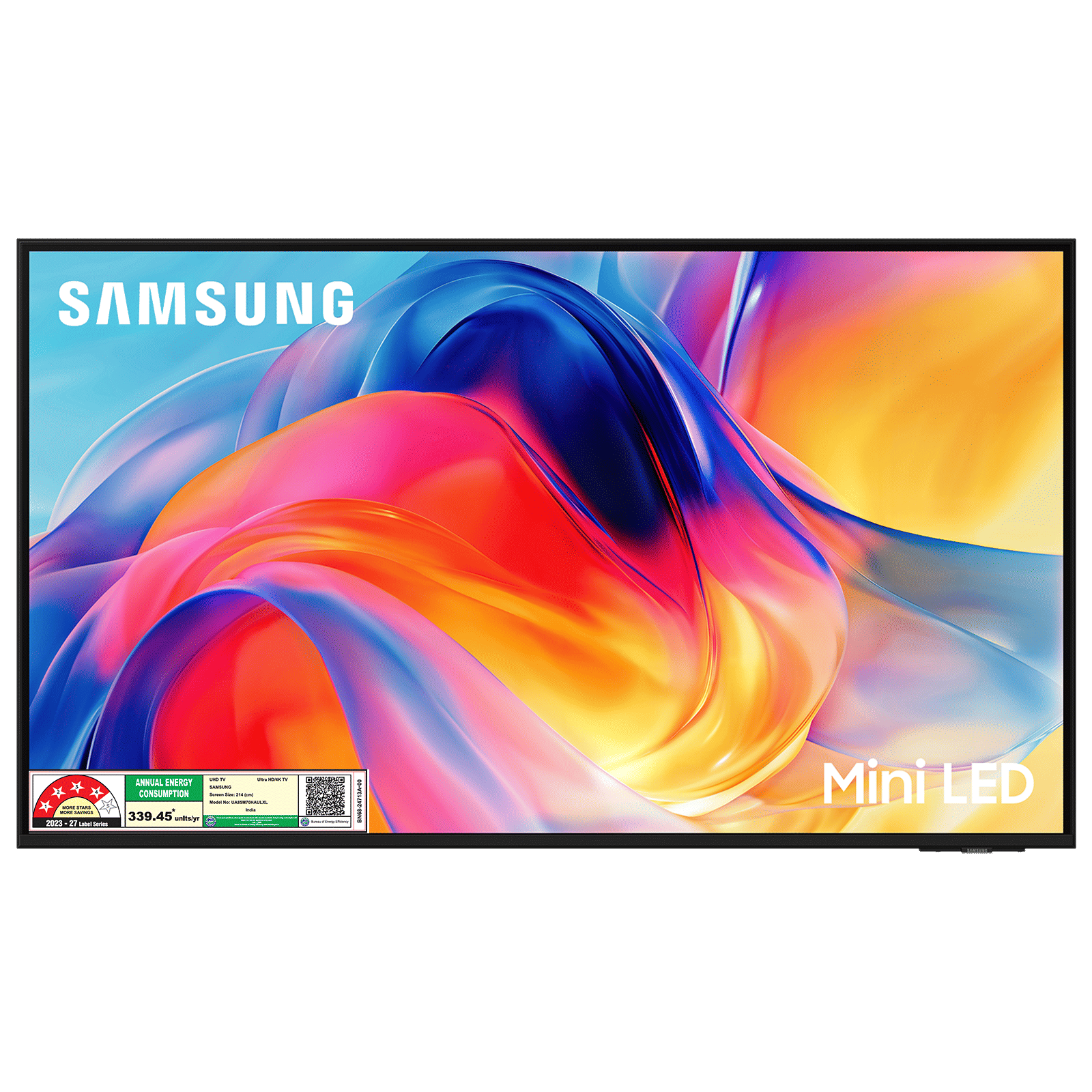 SAMSUNG M70H 215 cm (85 inch) 4K Ultra HD Mini LED Smart Tizen TV with Google Voice Assistant (2026 Model)