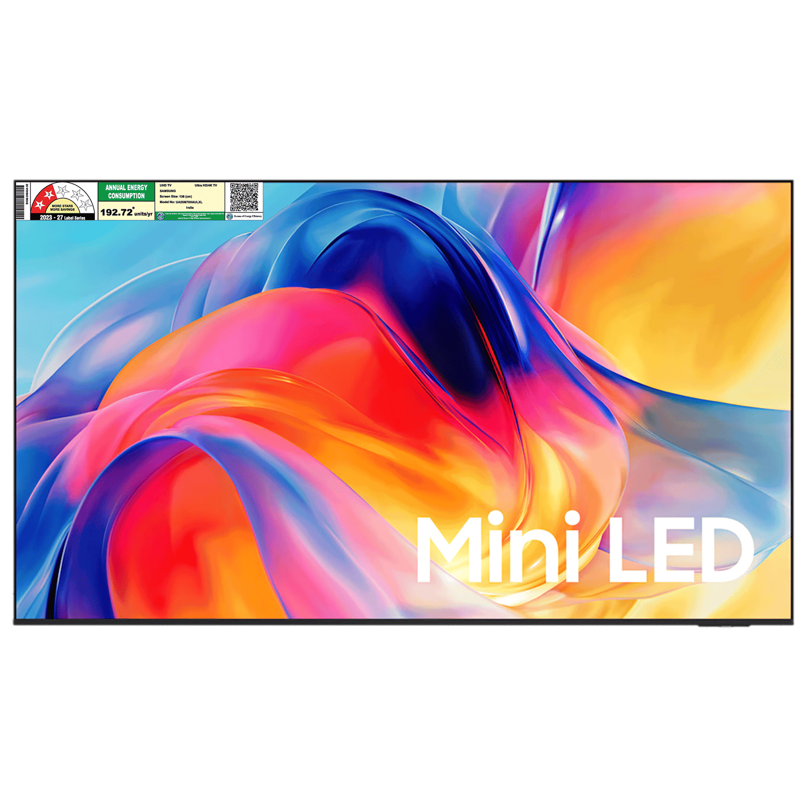 SAMSUNG M70H 140 cm (55 inch) 4K Ultra HD Mini LED Smart Tizen TV with Google Voice Assistant (2026 Model)