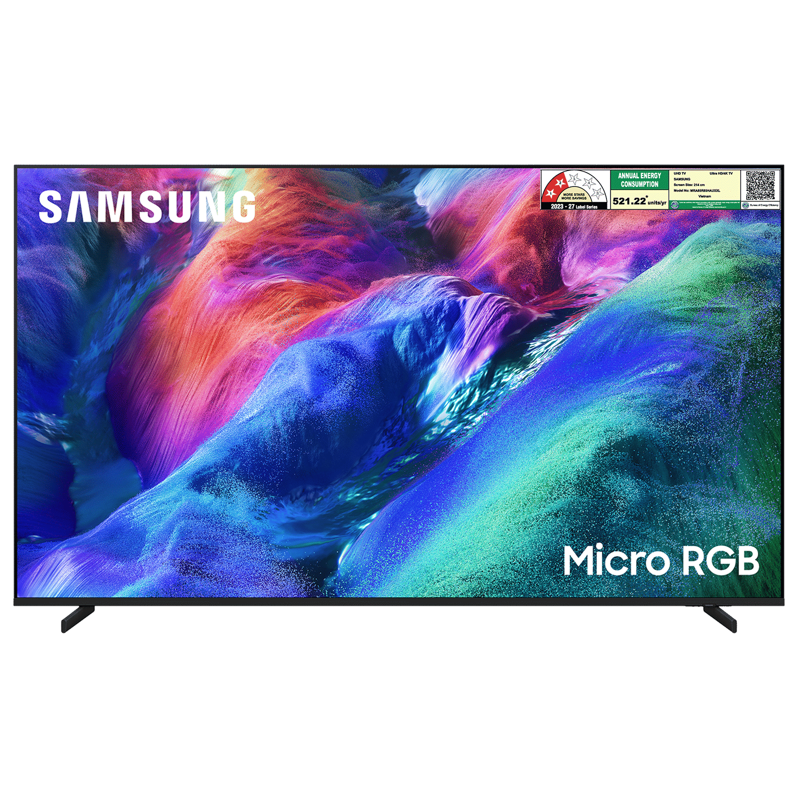 SAMSUNG R85H 215 cm (85 inch) Micro RGB 4K Ultra HD Smart Tizen TV with Google Voice Assistant (2026 Model)