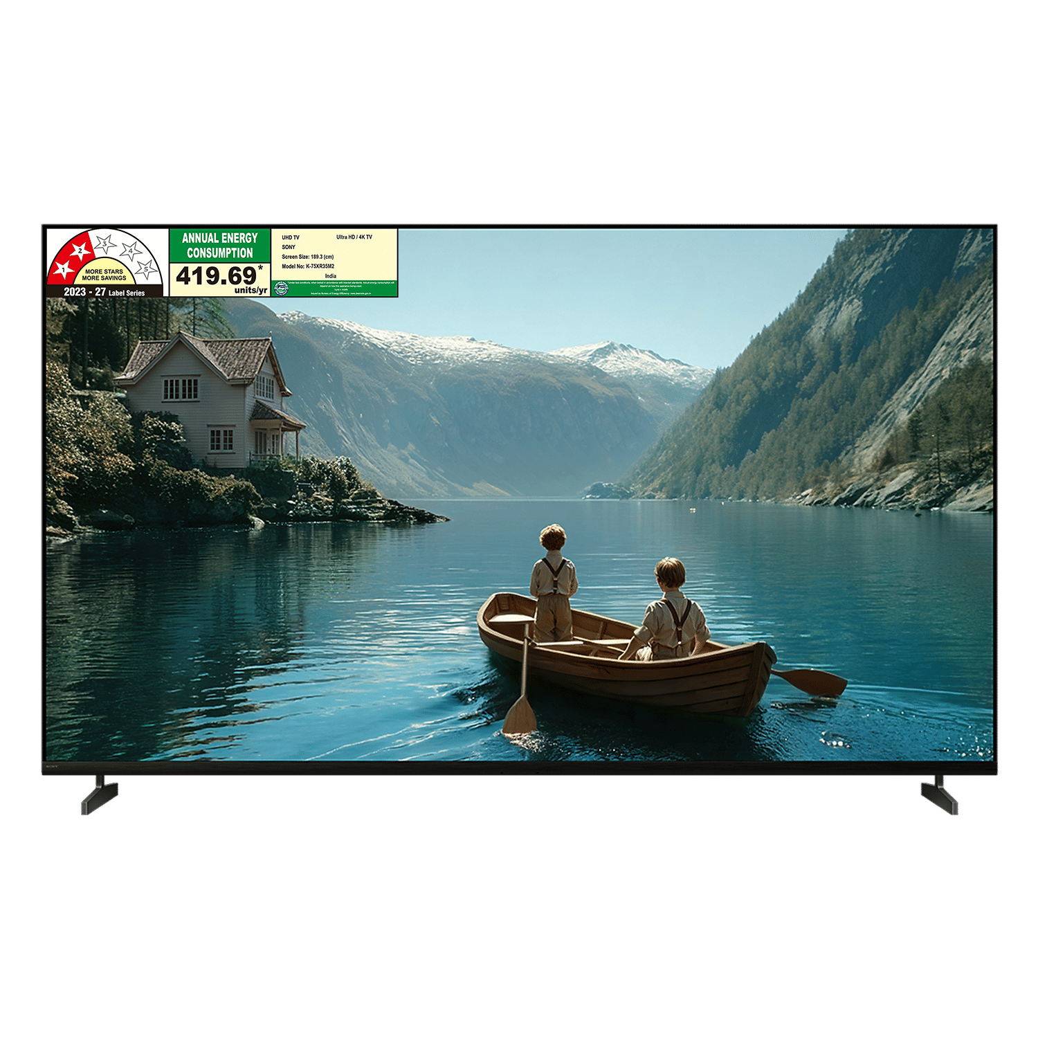 SONY BRAVIA 3 II 190 cm (75 inch) LED 4K Ultra HD Smart Google TV with Voice Assistant (2026 model)