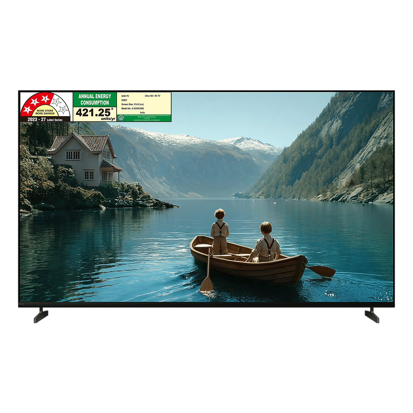 SONY BRAVIA 3 II 215 cm (85 inch) LED 4K Ultra HD Smart Google TV with Voice Assistant (2026 model)