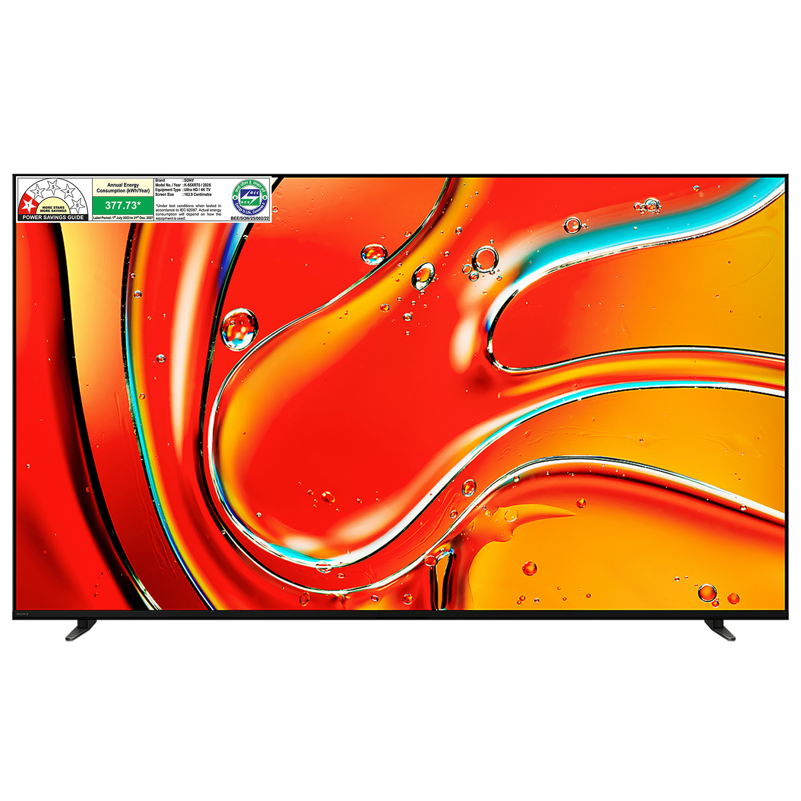 SONY BRAVIA 7II 165.1 cm (65 inch) 1 Star LED 4K Ultra HD Smart Google TV with Voice Assistant (2026 model)