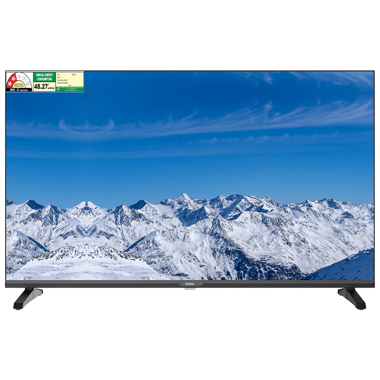 Haier K82G 81.28 cm (32 inch) 2 Star HD Ready LED-Backlit Smart Google TV with Google Voice Assistant (2026 model)