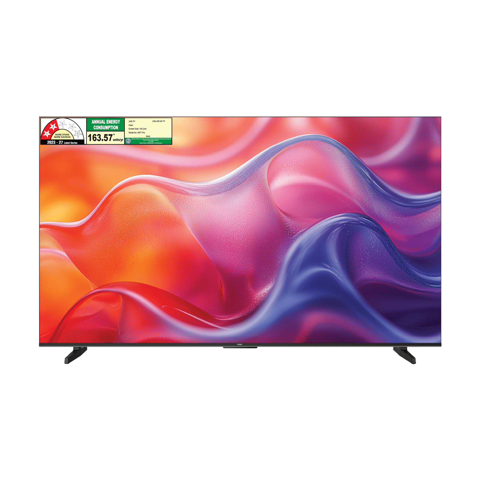 Haier P7 PRO 126 cm (50 inch) 2 Star QLED 4K Ultra HD Smart Google TV with AI Picure Quality (2026 model)