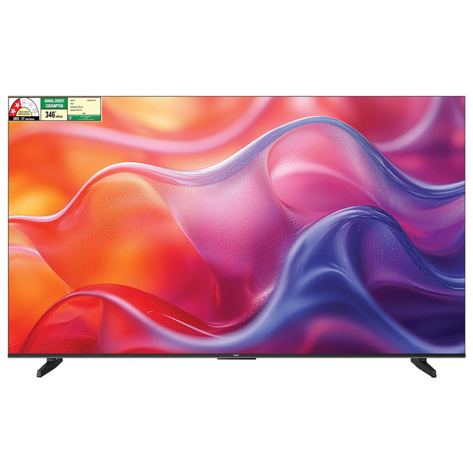 Haier P7 PRO 190.5 cm (75 inch) 2 Star 4K Ultra HD QLED Smart Google TV with Google Voice Assistant (2026 model)