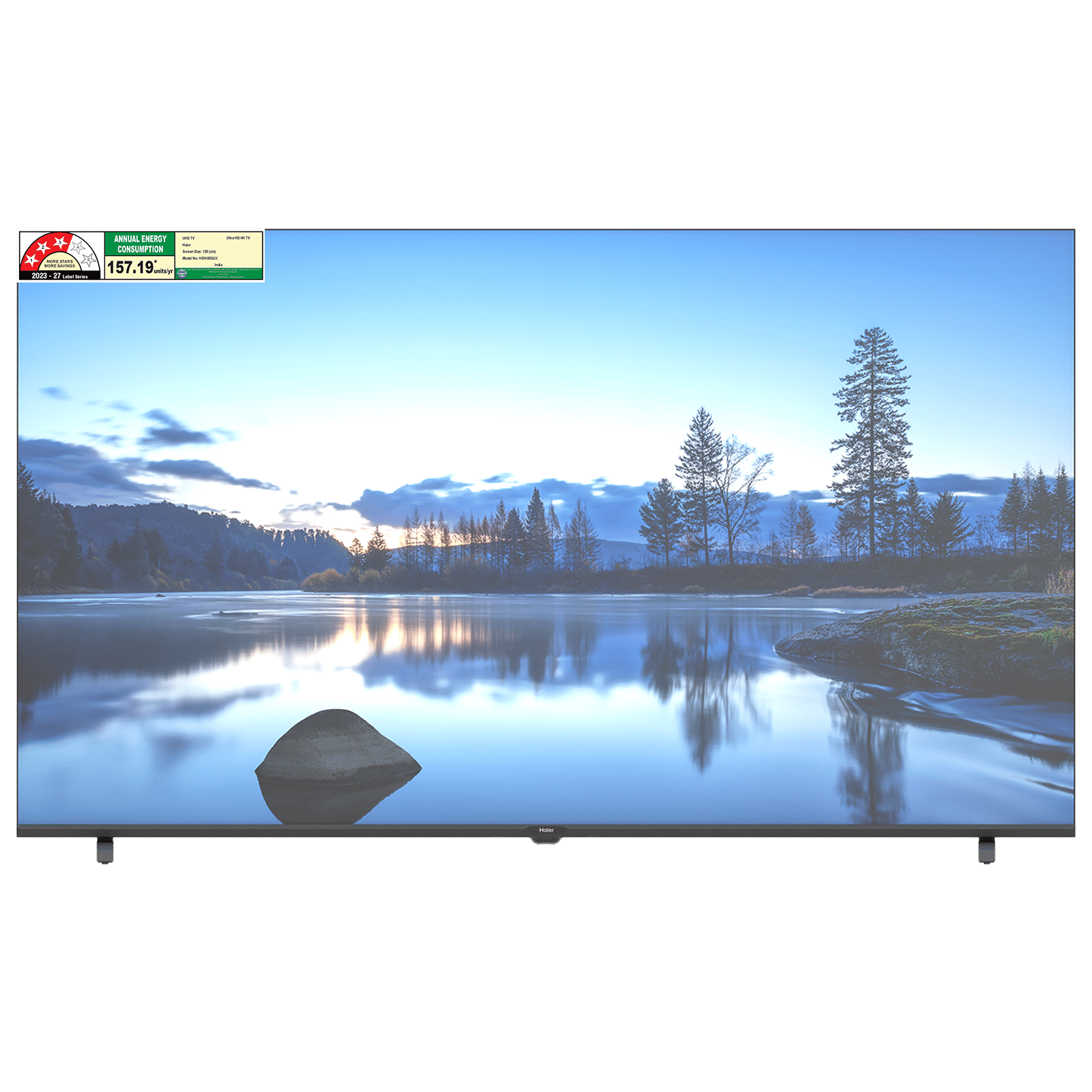 Haier K85GUX 139.7 cm (55 inch) 3 Star QLED 4K Ultra HD Smart Google TV with Google Voice Assistant (2026 model)