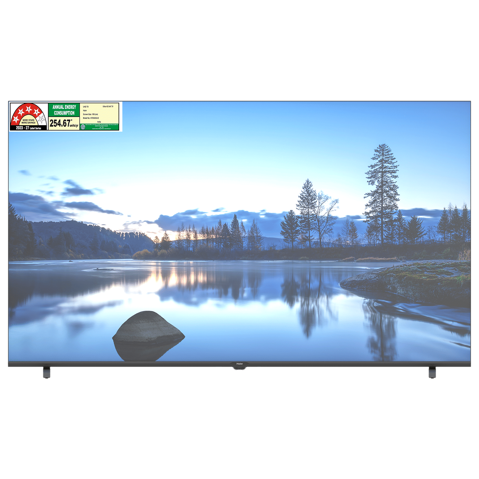 Haier K85GUX 190.5 cm (75 inch) 4 Star QLED 4K Ultra HD Smart Google TV with Google Voice Assistant (2026 model)