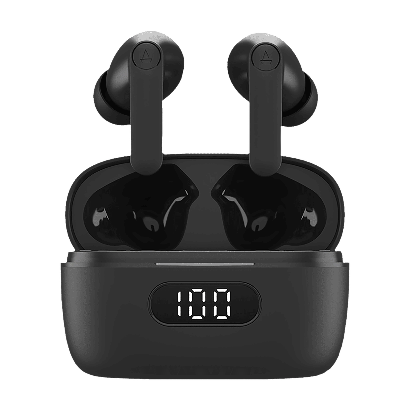 boAt Airdopes 121 Pro TWS Earbuds with Environmental Noise Cancellation Technology (IPX4 Water Resistance, ASAP Charge, Black)