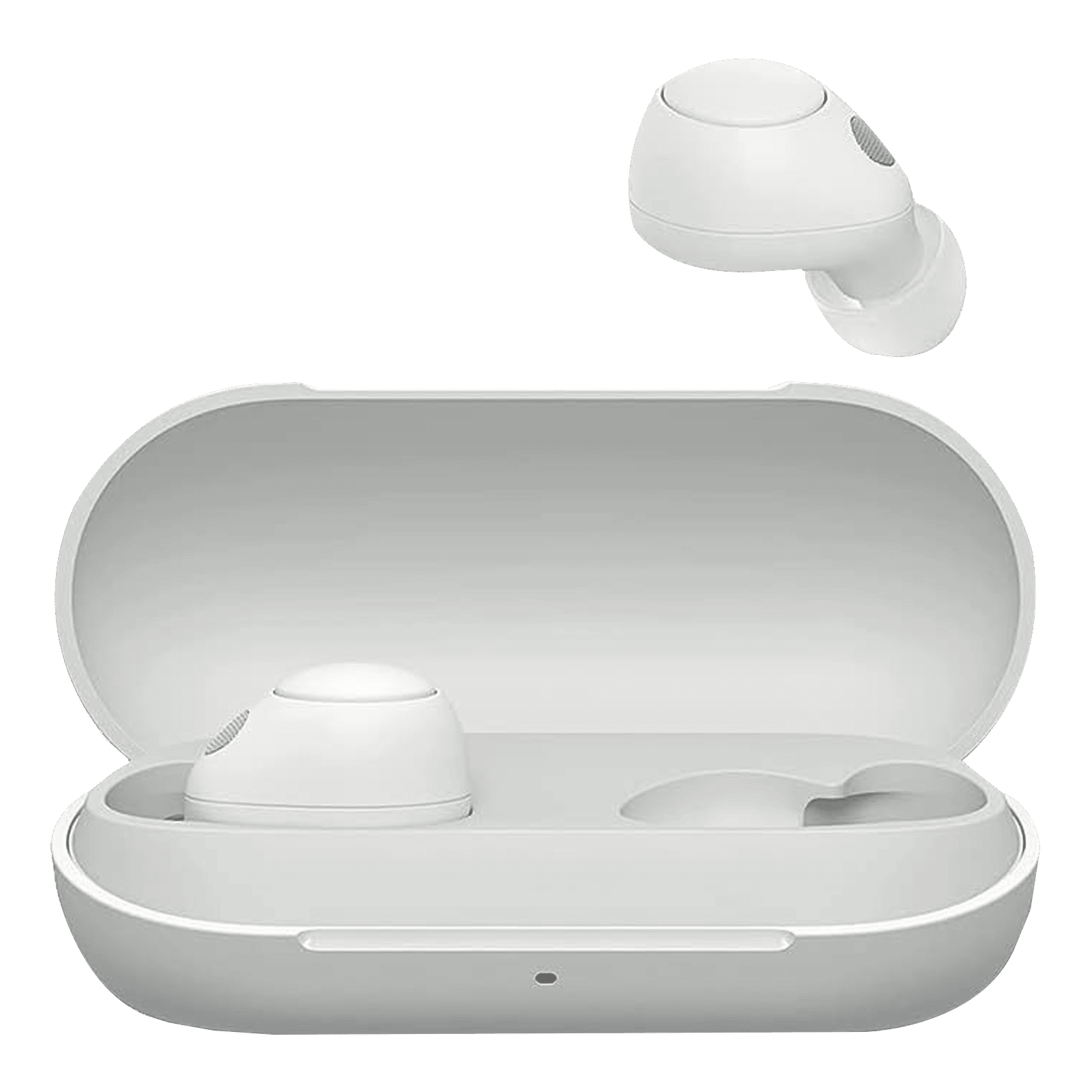 SONY WF-C700N TWS Earbuds with Environmental Noise Cancellation (IPX4 Water Resistant, 15 Hours Playback, White)