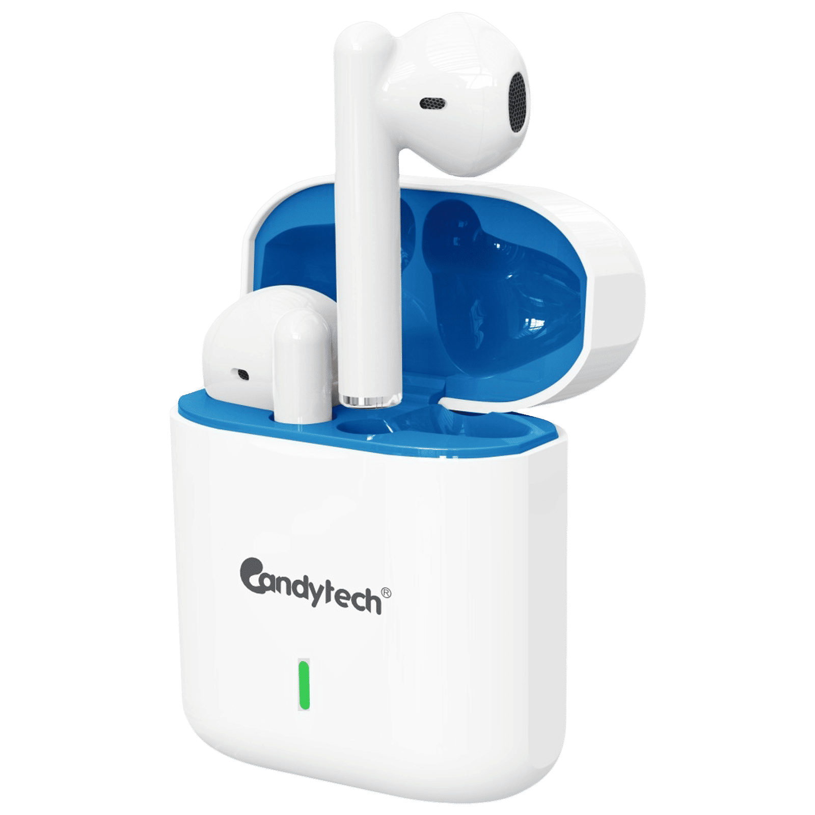 Buy Candytech Emoji TWS Earbuds (Dual Pairing, Blue and White