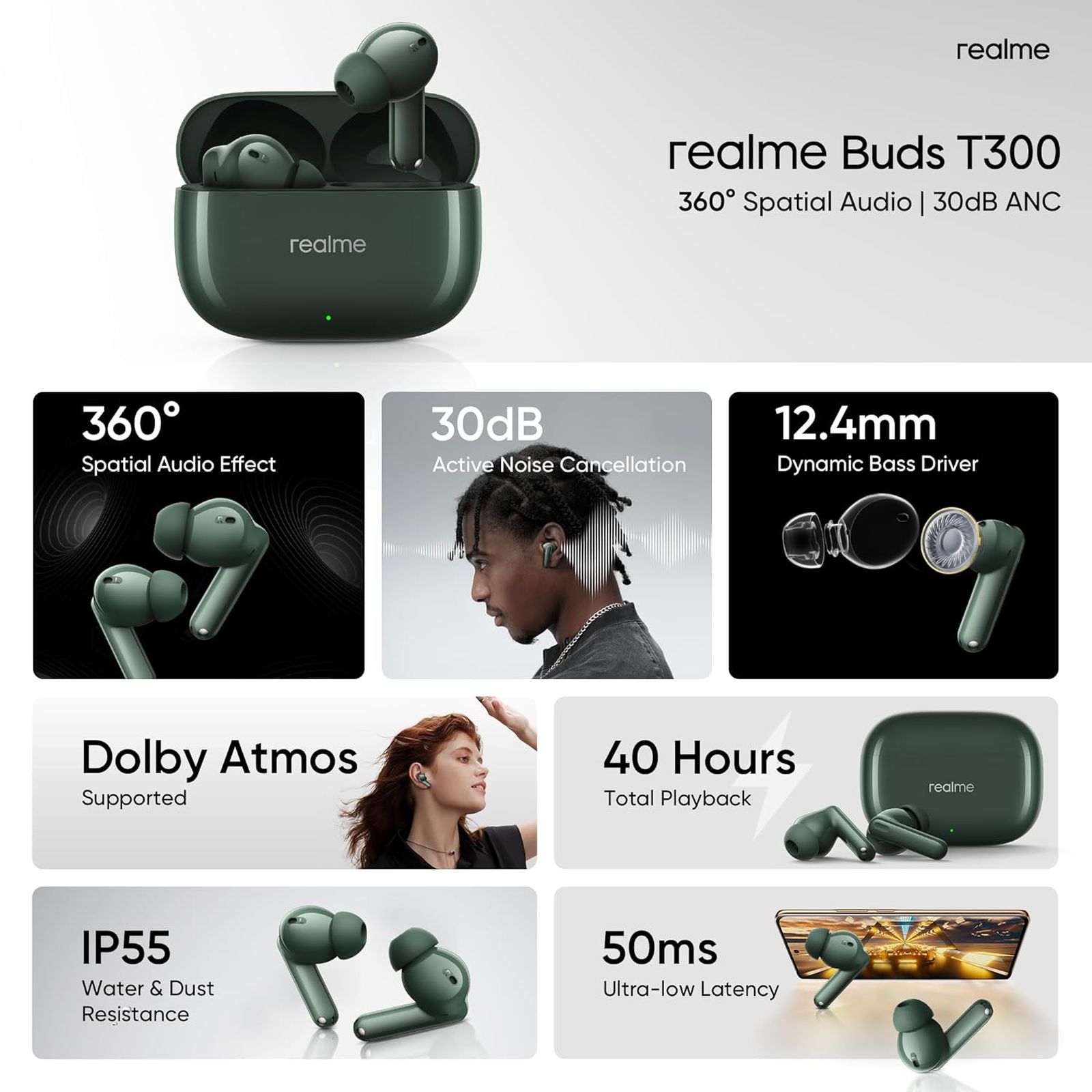 T300 Realme Buds Air Vs Apple Airpods Size Comparison Buy Realme