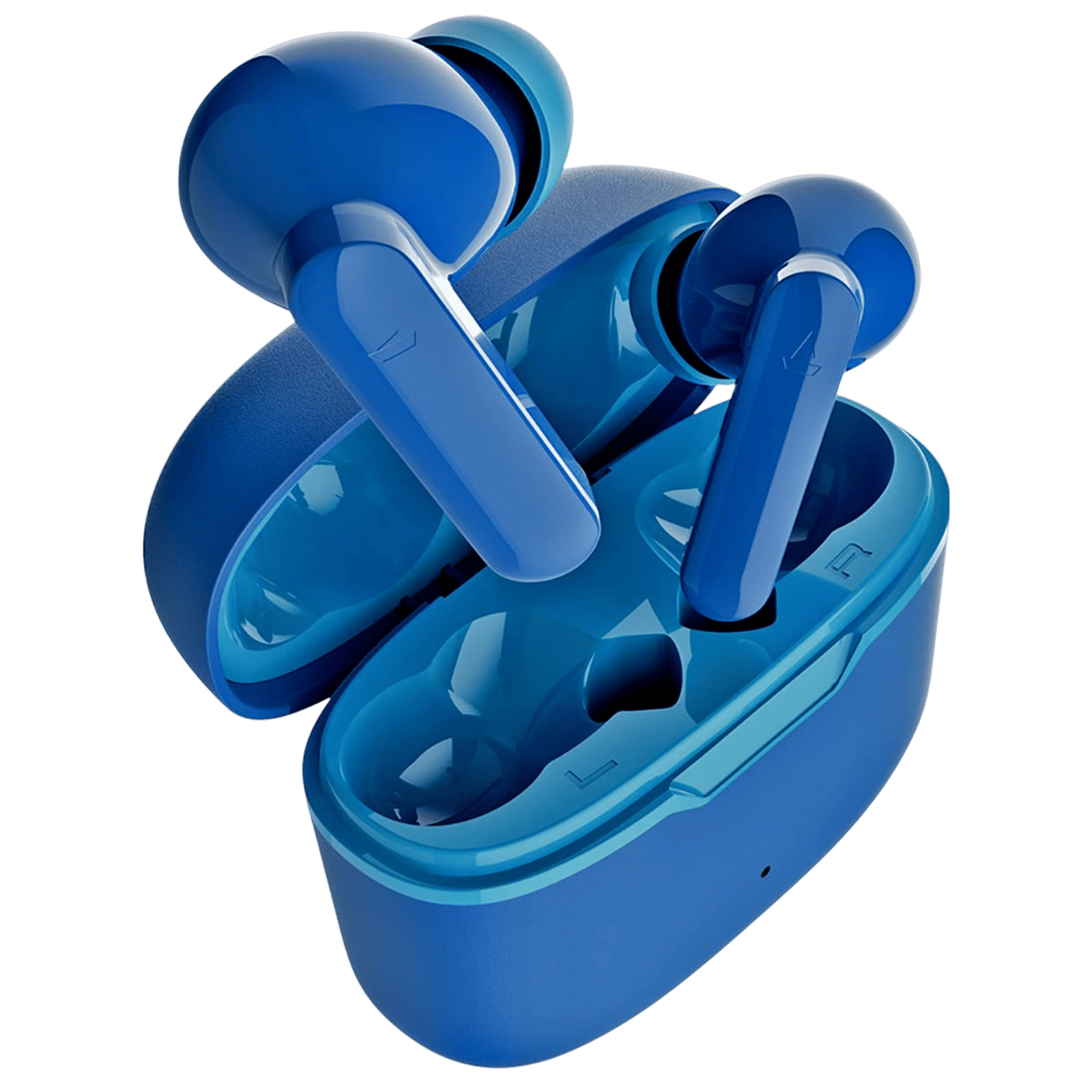 boAt Airdopes Ultra Plus TWS Earbuds with Passive Noise Cancellation (IPX5 Sweat Resistant, ASAP Charge, Sporty Blue)