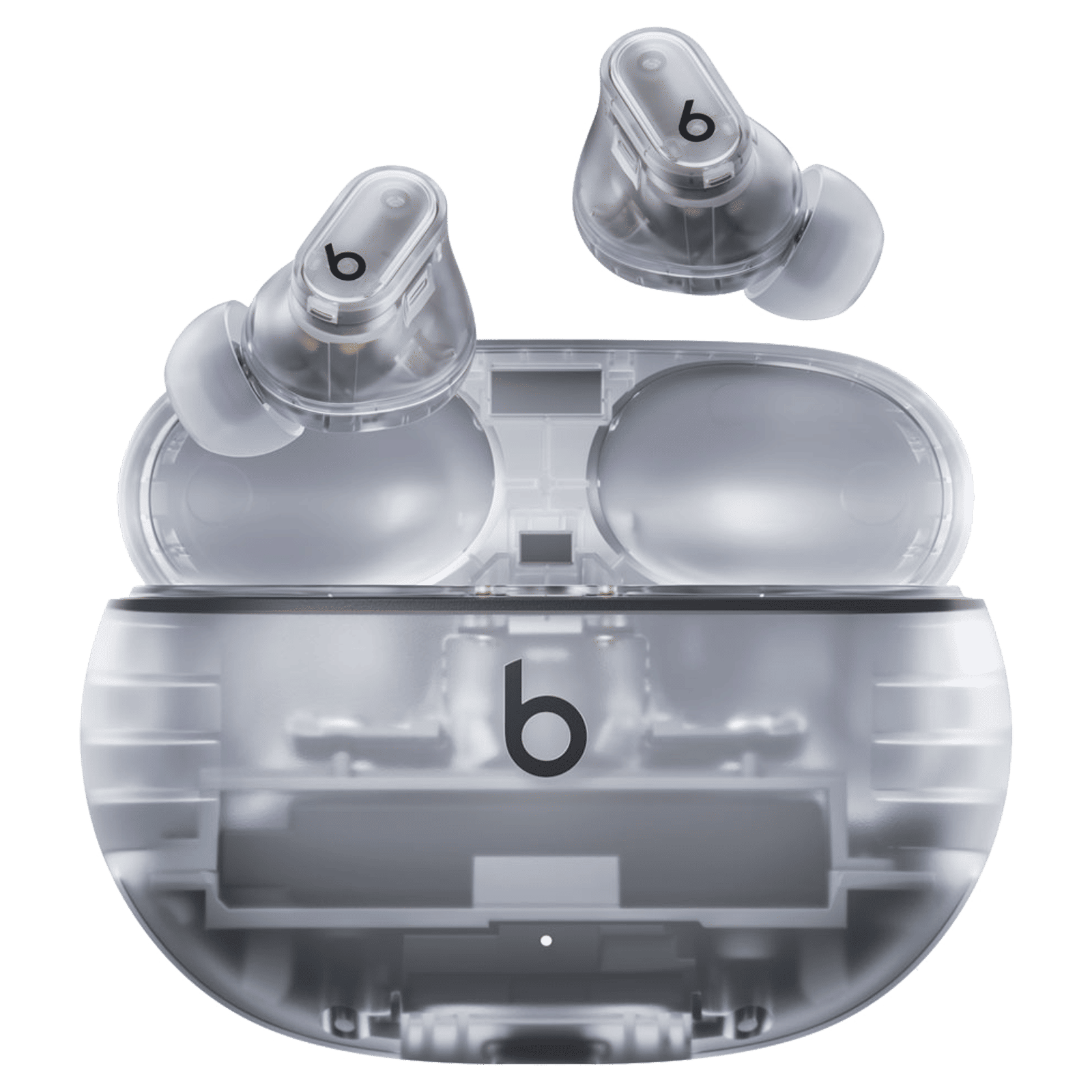 beats Studio Buds Plus TWS Earbuds with Active Noise Cancellation (IPX4 Water & Sweat Resistant, Siri Voice Assistant, Transparent)