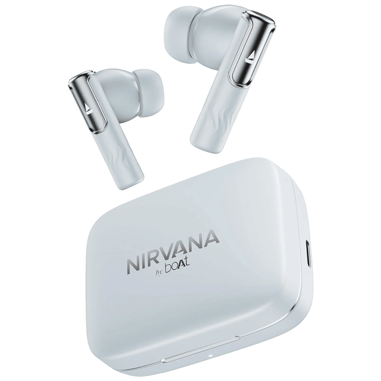 boAt Nirvana Ivy TWS Earbuds with Active Noise Cancellation (IPX5 Sweat Resistant, 360 Degree Spatial Audio, Quartz Cyan) 