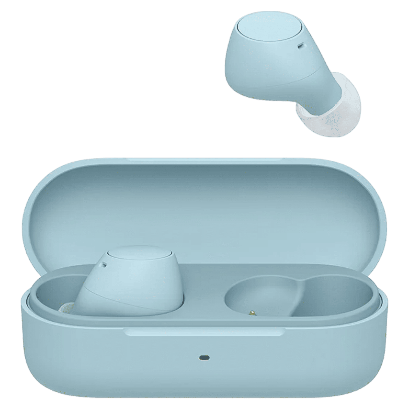 SONY WF-C510 TWS Earbuds (IPX4 Waterproof, Siri & Google Voice Assistant, Blue)