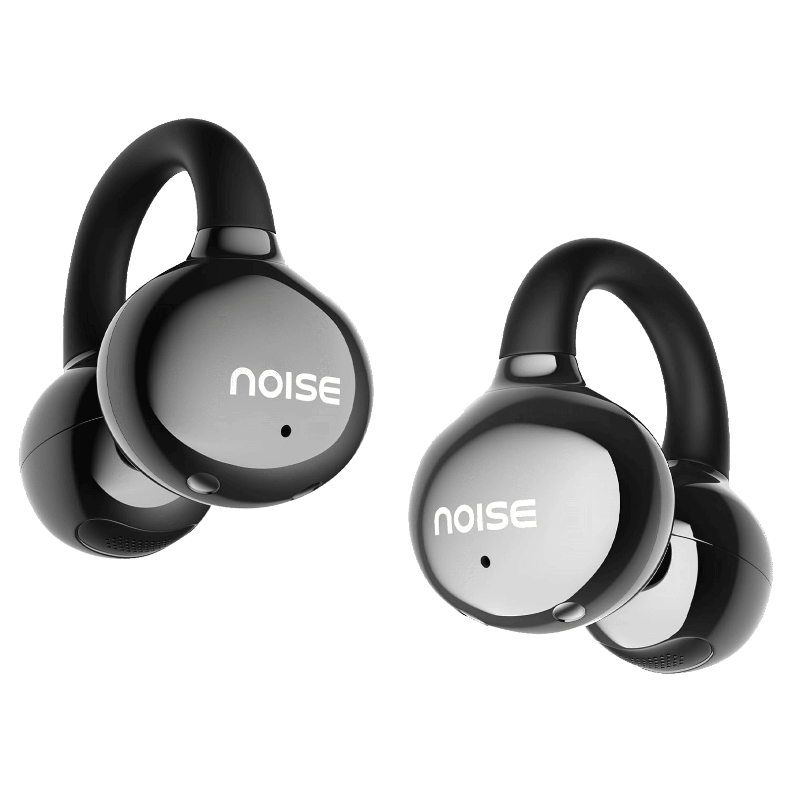 noise Air Clips TWS Earbuds with Environmental Noise Cancellation (IPX5 Water Resistant, AirWave Technology, Pearl Black)