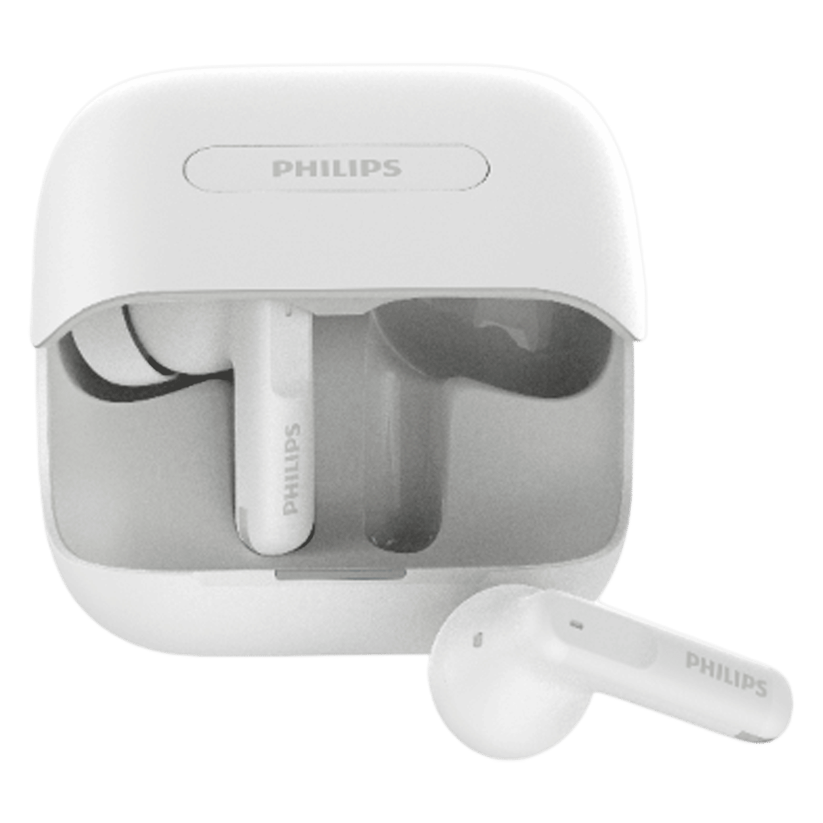 PHILIPS 1000 Series TWS Earbuds with Active Noise Cancellation (50 Hours Playtime, Bright White)