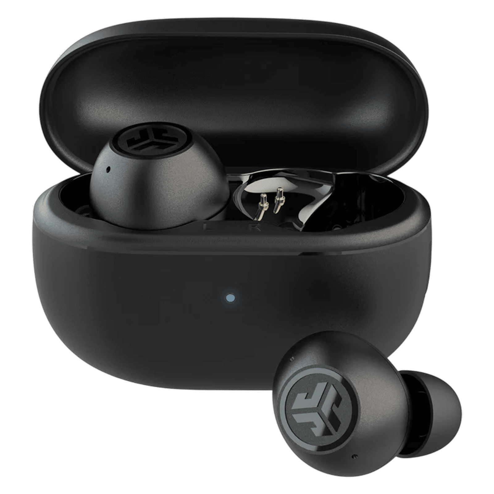 JLAB Go Pop ANC TWS Earbuds with Active Noise Cancellation (IP55 Sweat and Splashproof, Google Fast Pair, Black)