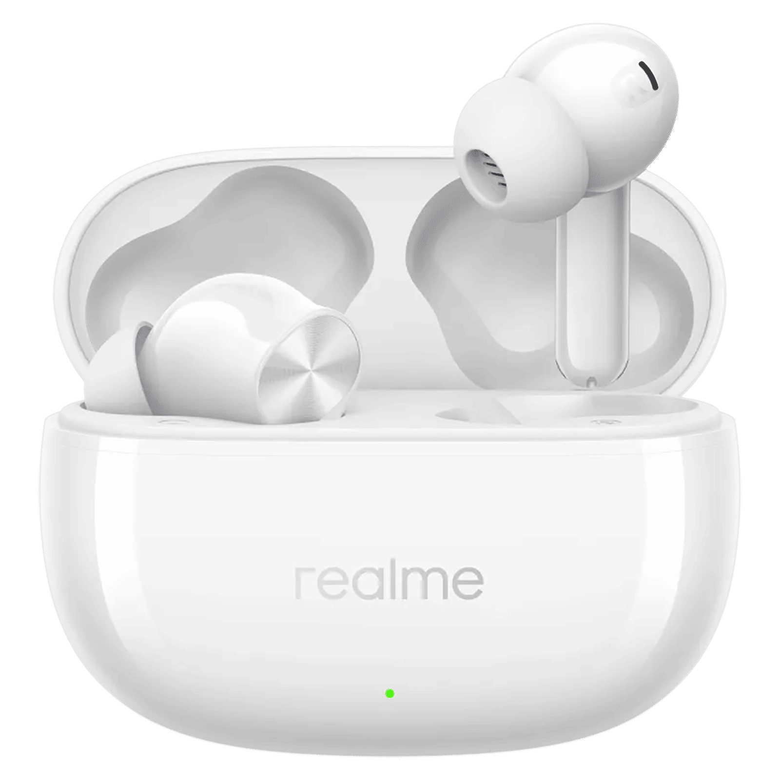 realme Buds T200x TWS Earbuds with Active Noise Cancellation (IP55 Dust & Water Resistance, Dual Device Connection, Moonlight White)