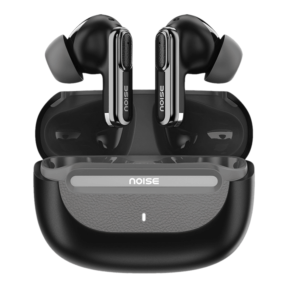 noise Buds Evoke AUD-HDPHN-BUDSEVOKE TWS Earbuds with Environmental Noise Cancellation (IPX4 Water Resistant, InstaCharge Technology, Ebony Grain)