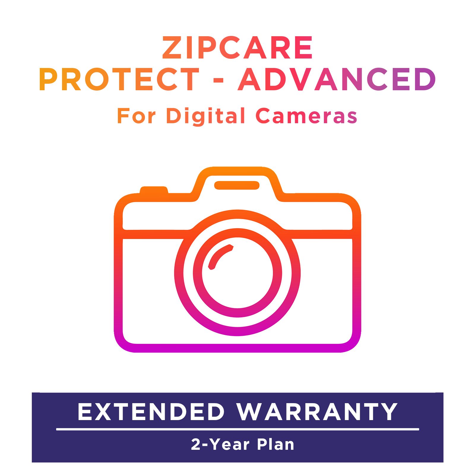 Buy ZipCare Protect - Advanced 2 Year for Camera (Rs. 30000 - Rs. 50000) Online - Croma