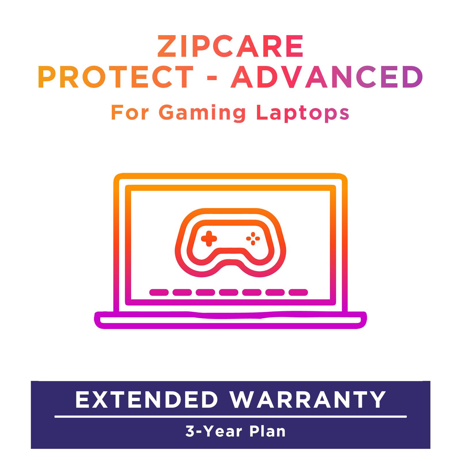 Buy ZipCare Protect - Advanced 3 Year for Gaming Laptops (Rs. 350000 - Rs. 400000) Online - Croma