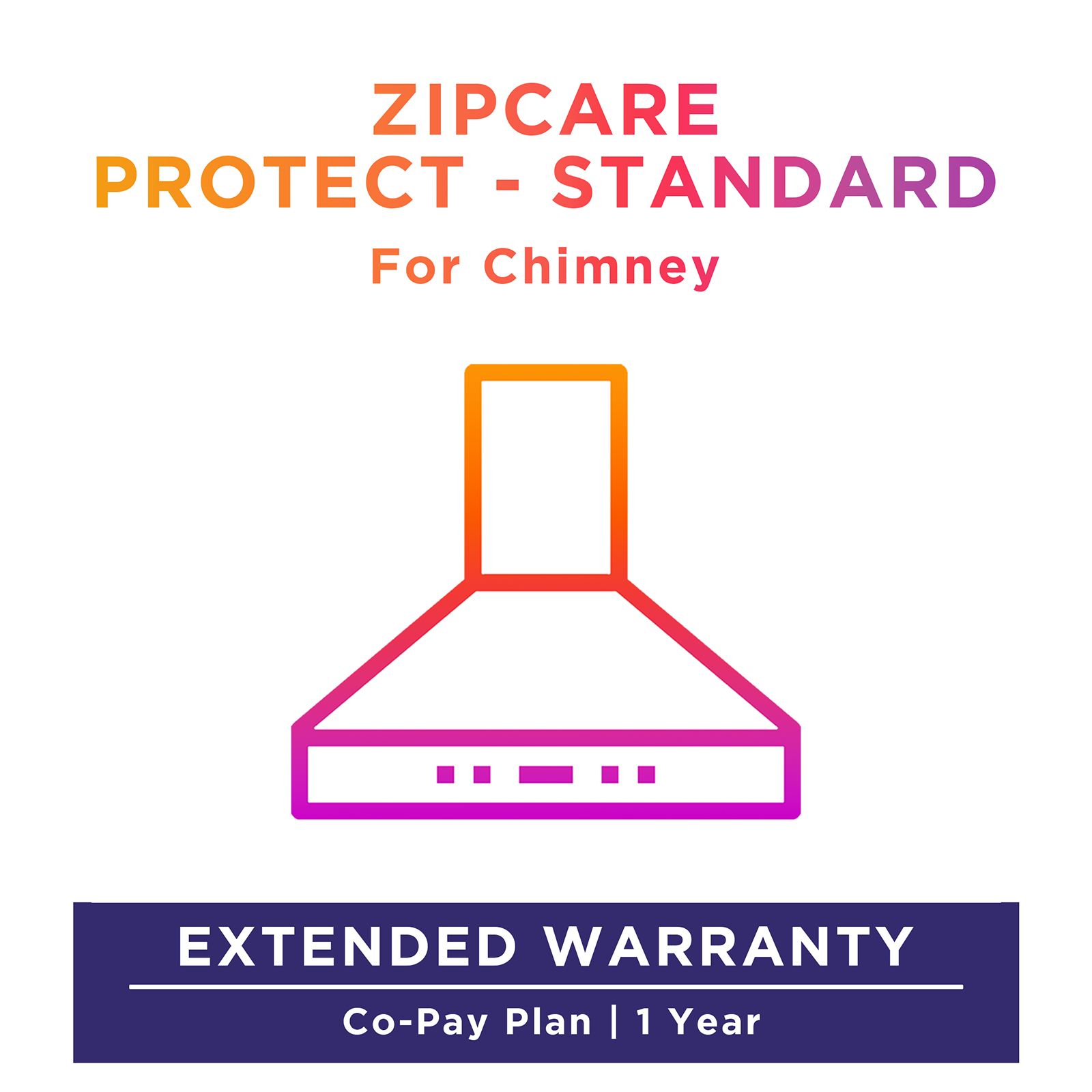 Buy ZipCare Protect Standard 1 Year for Chimney (Rs. 15000 - Rs. 20000) Online - Croma