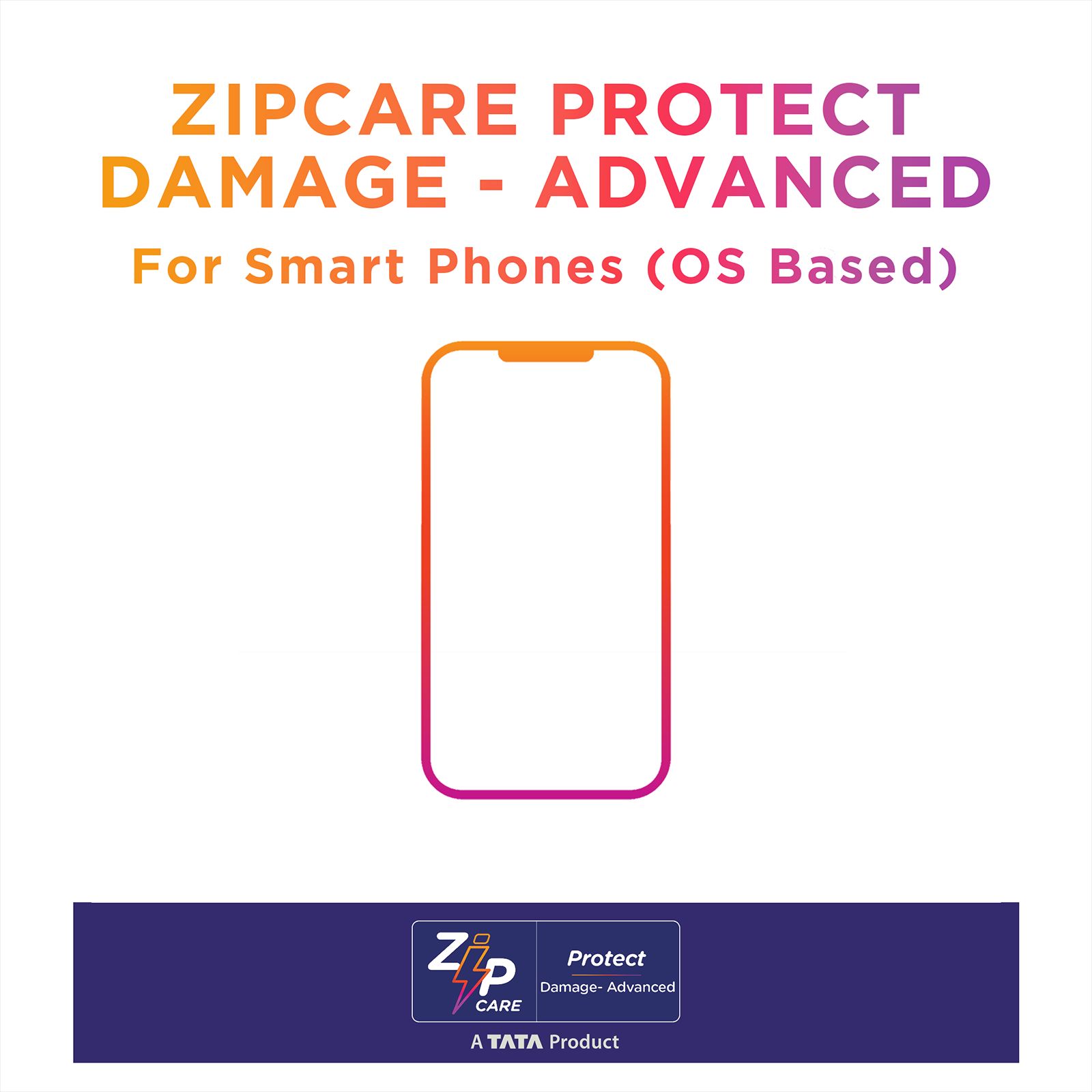Buy ZipCare Protect Damage Advanced for Mobile Phones (Rs. 15000 - Rs. 20000) - 1 Year Online – Croma