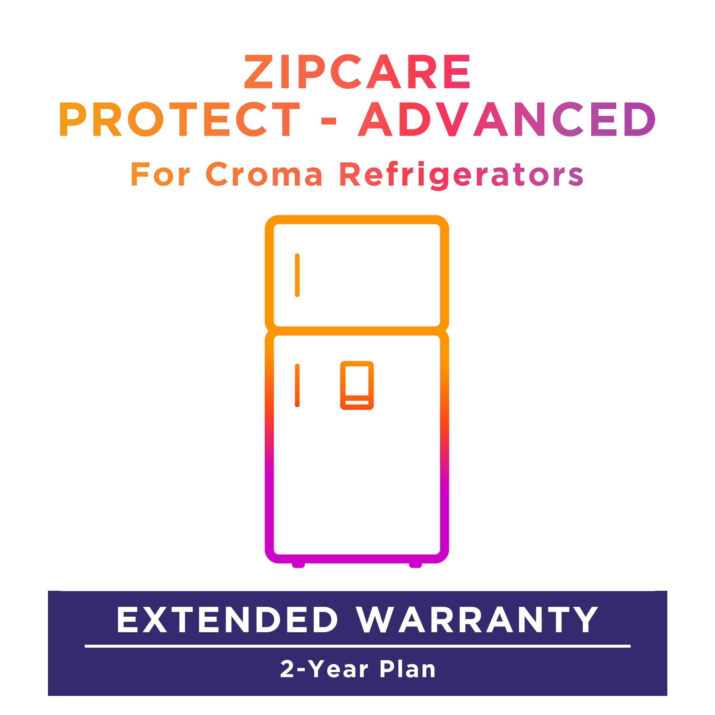 Buy ZipCare Protect - Advanced 2 Years for Croma Refrigerators Online - Croma