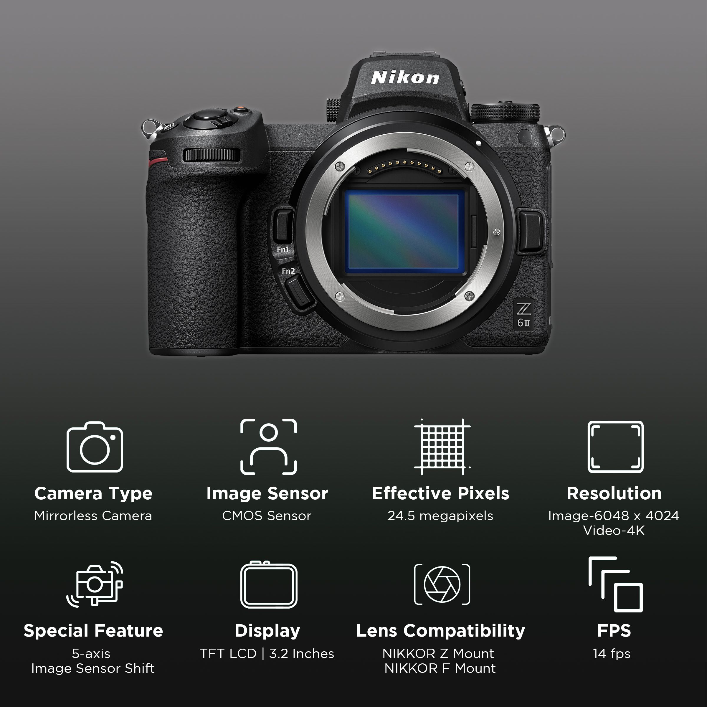 Z6 Iii Z6 Ii Video Specs Nikon Z6 III Mirrorless Camera Body Full