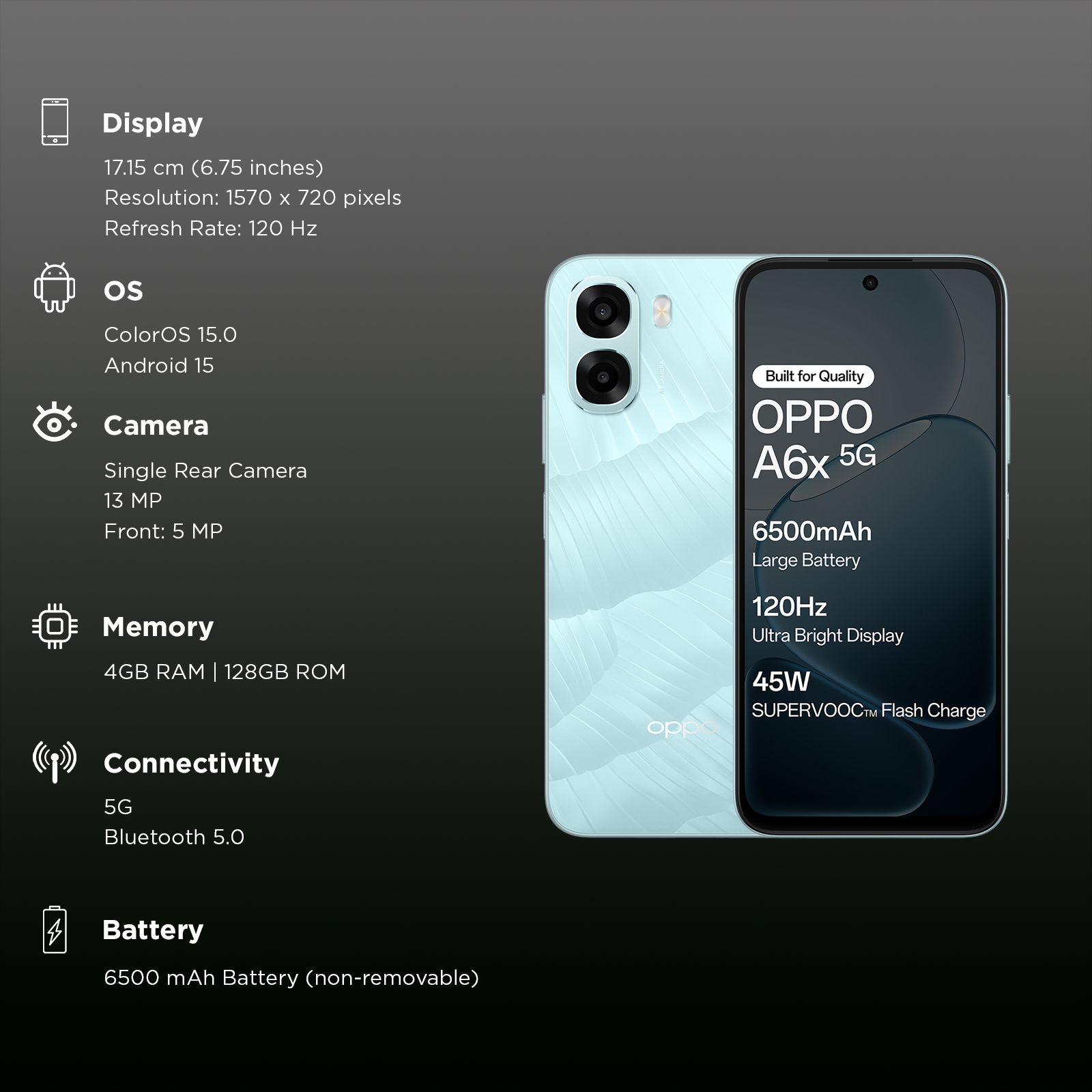Oppo A6X 5G (6+128GB)