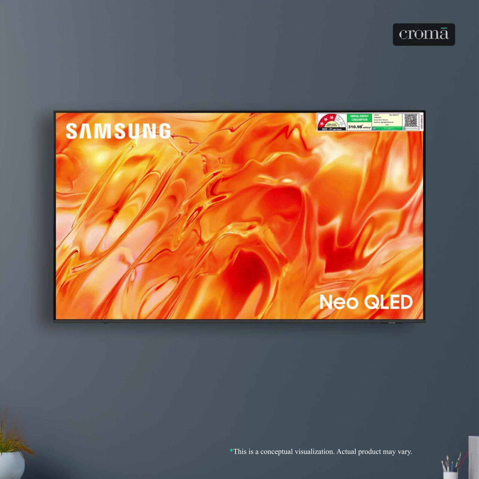 SAMSUNG QN70H 190 cm (75 inch) 4K Ultra HD Quantum Mini-LED Neo QLED Smart Tizen TV with Samsung Vision AI Companion (2026 model)-image-2