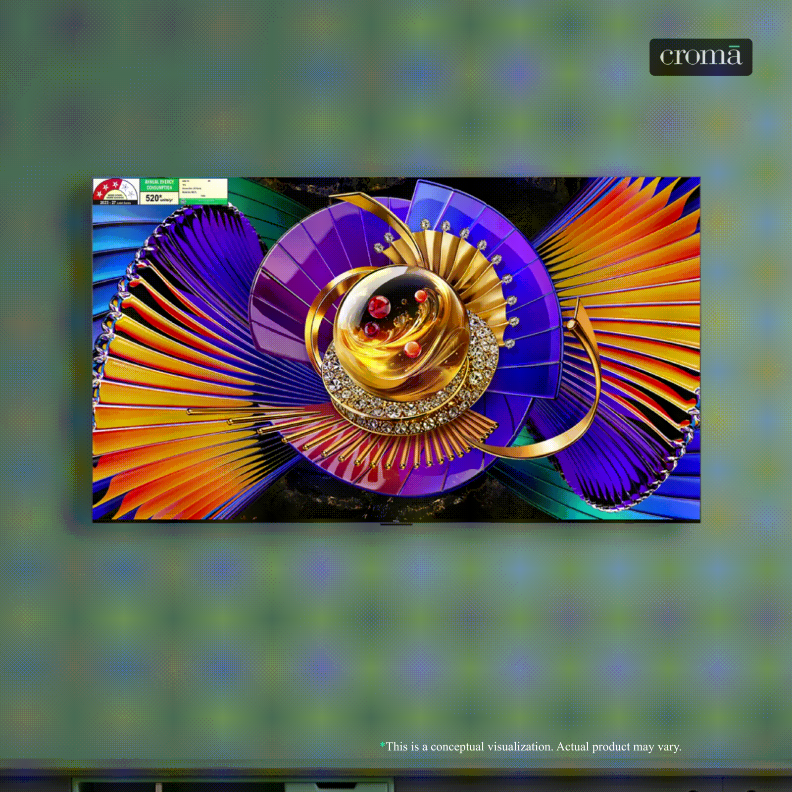 TCL C series 248.92 cm (98 inch) 3 Star SQD-Mini LED 4K Super Ultra HD Smart Google TV with Google Voice Assistant (2026 Model)-image-20