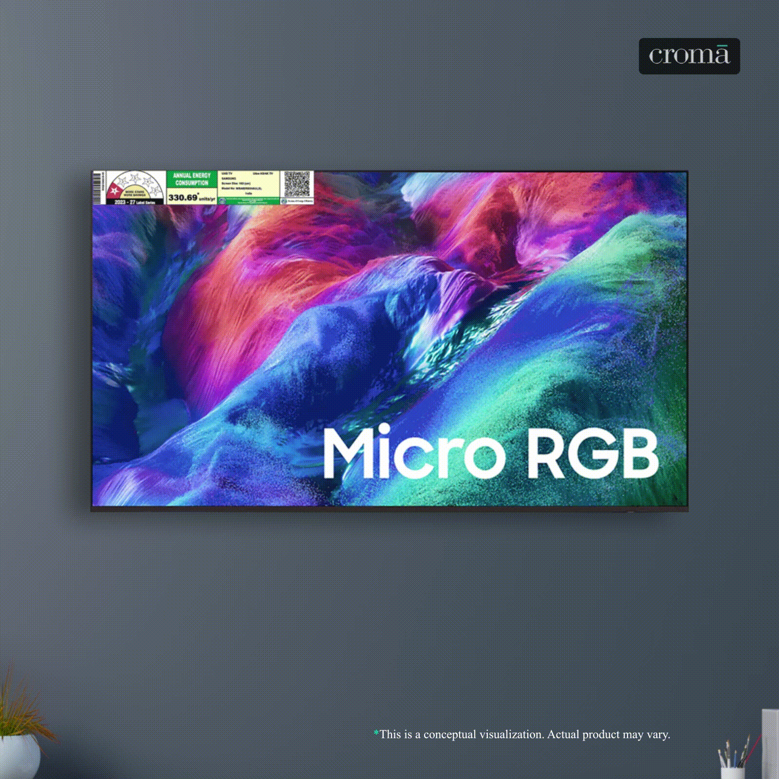 SAMSUNG R85H 165 cm (65 inch) Micro RGB 4K Ultra HD Smart Tizen TV with Voice Assistant (2026 Model)-picture-49
