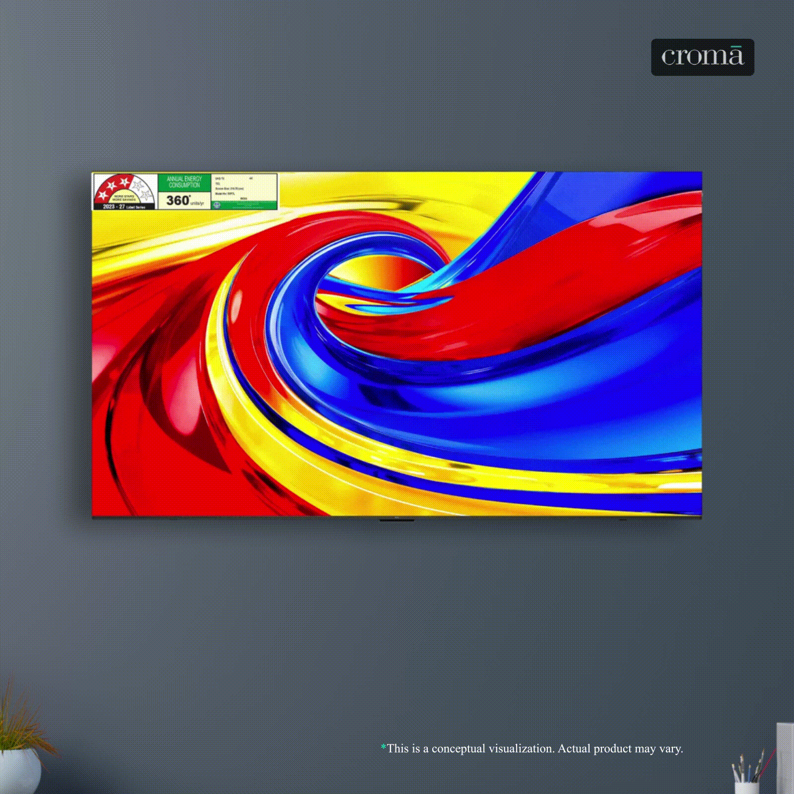 TCL P series 215.9 cm (85 inch) 3 Star QLED 4K Super Ultra HD Smart Google TV with Google Voice Assistant (2026 Model)-image-45
