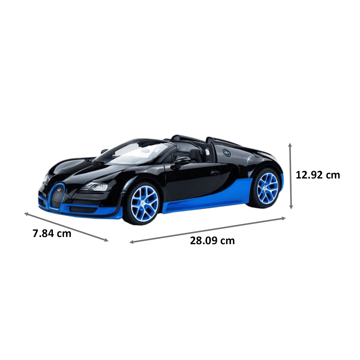 Buy Bugatti Veyron Grand Vitesse 1: 14 Remote Controlled Car