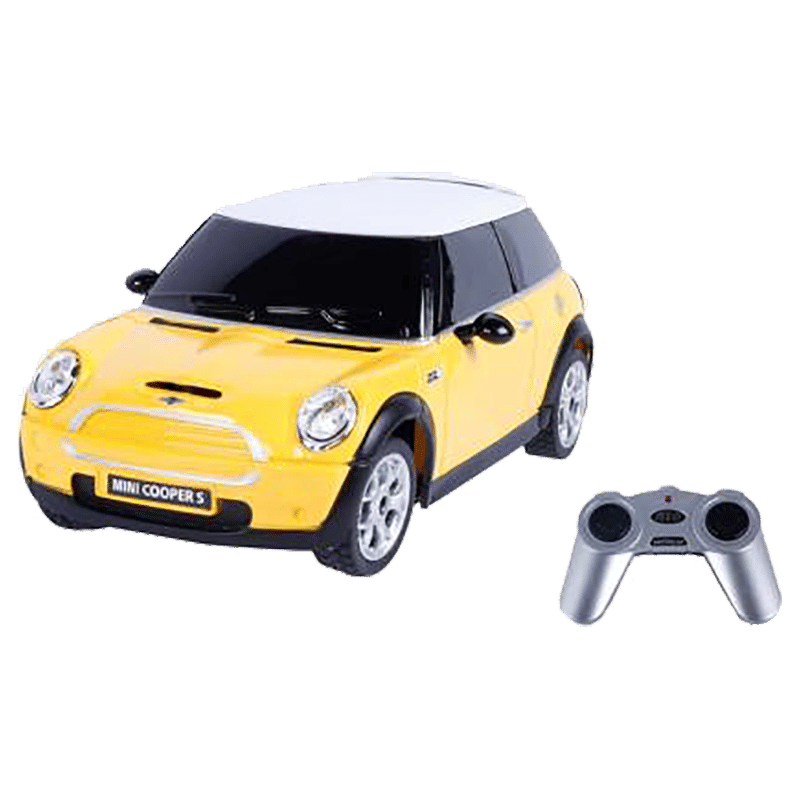 Buy Rastar Mini Cooper 1:24 Remote Controlled Car (SW-586, Yellow ...