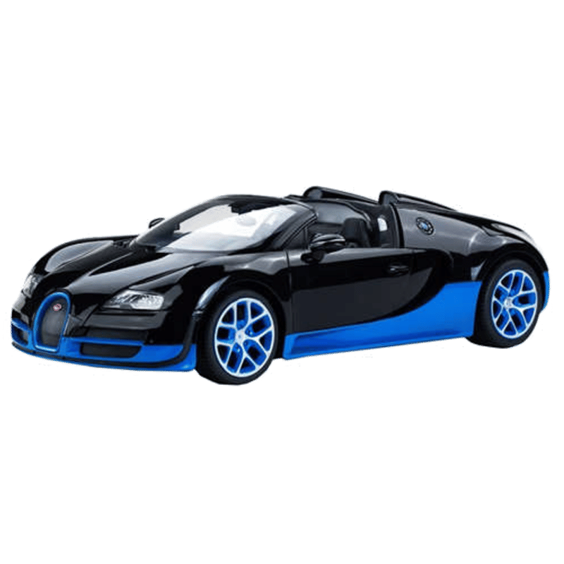 Bugatti Veyron 16.4 Grand Vitesse 1: 14 Remote Controlled Car (Black/Blue)