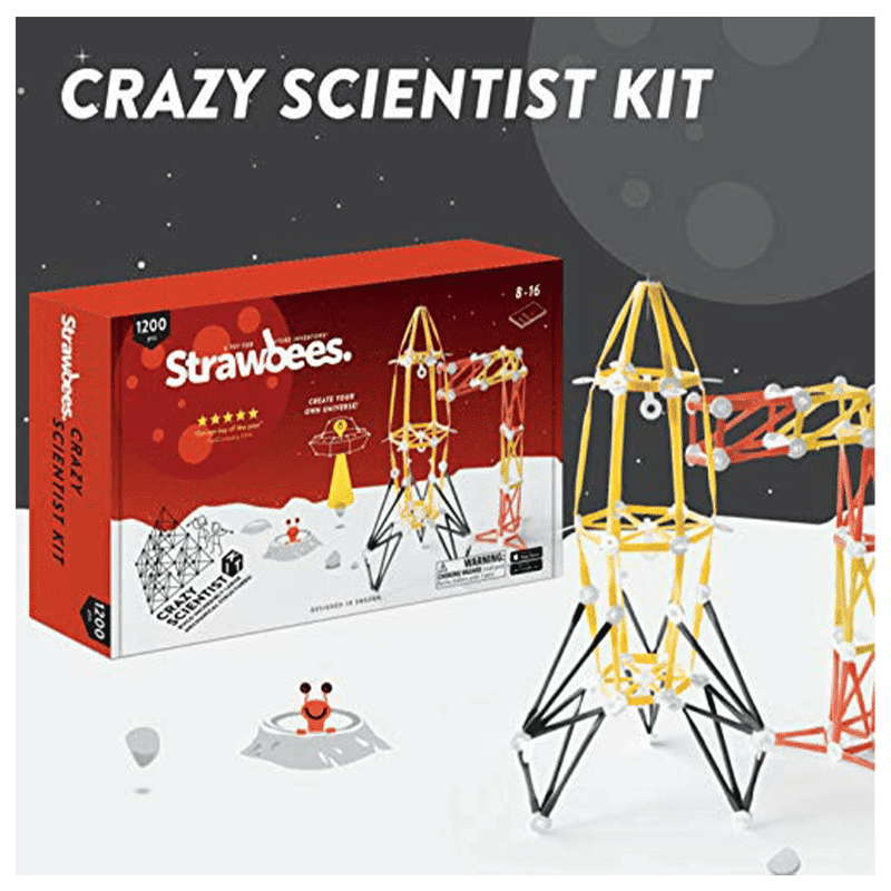 Strawbees Crazy Scientist Kit (SB047, Multicolor)