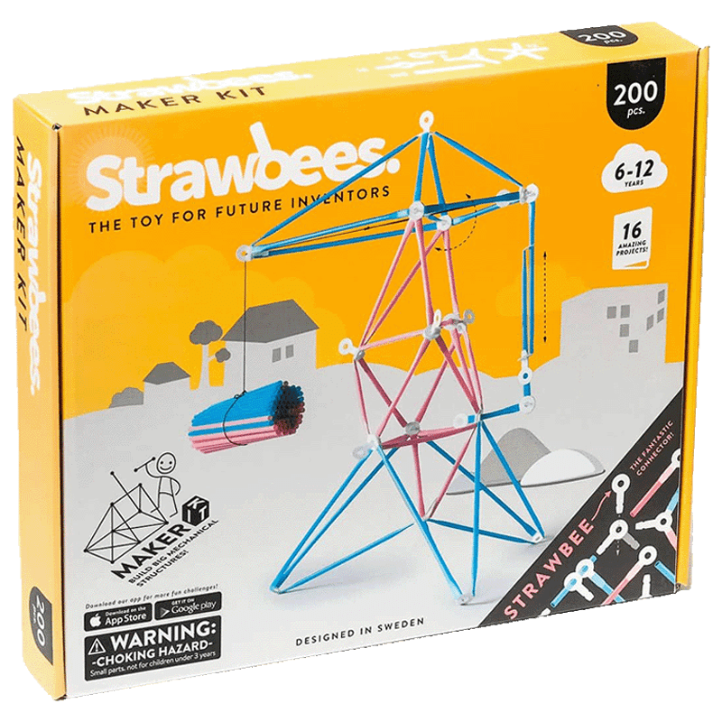 Strawbees Markers Kit (SB045, Multicolor)