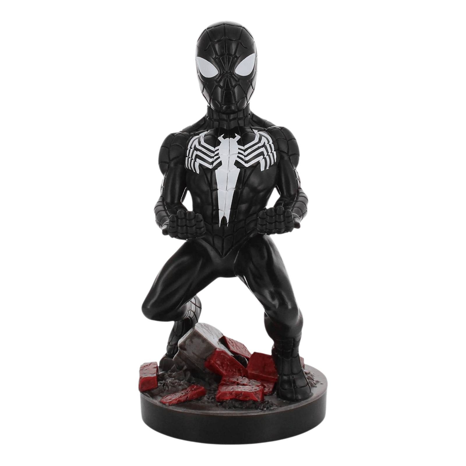 Cable Guys Symbiote Spiderman Gaming Accessory For Gaming Controllers and Mobile Phones (PC00003518, Black)