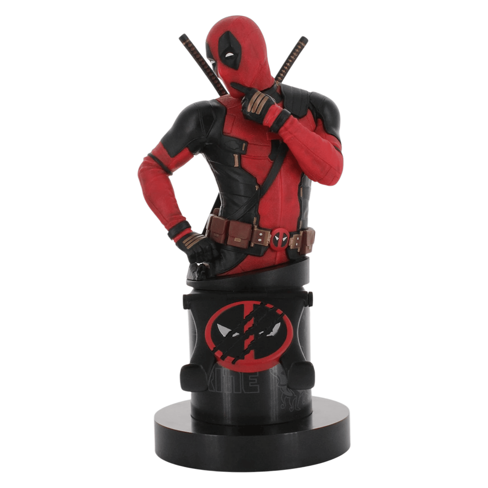 Cable Guys Marvel Deadpool 3 Gaming Accessory For Gaming Controllers and Mobile Phones (PC00003535, Red)