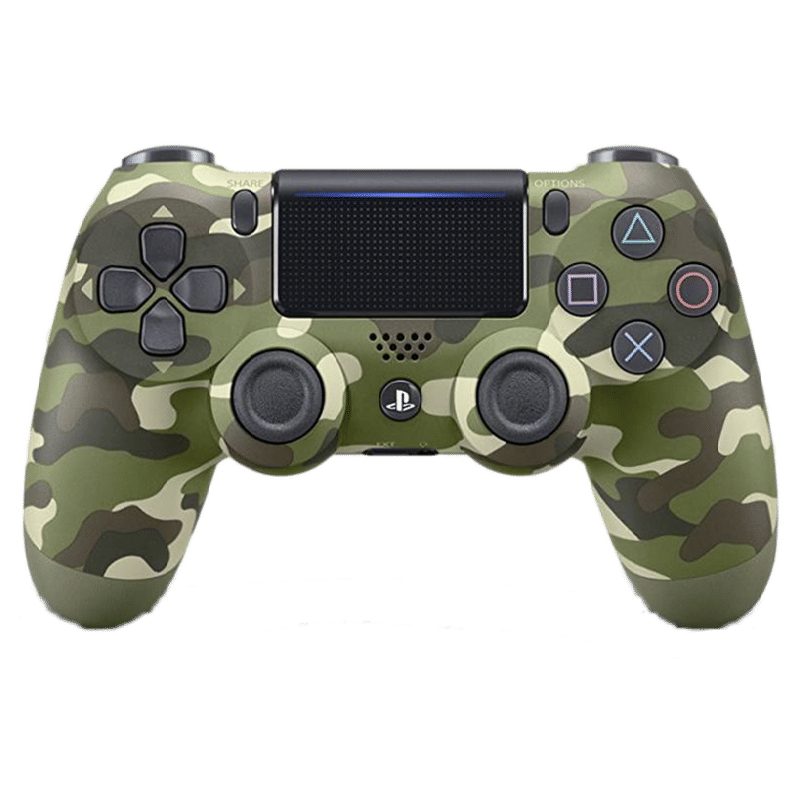 SONY DualShock Green Camouflage Wireless Controller for PlayStation