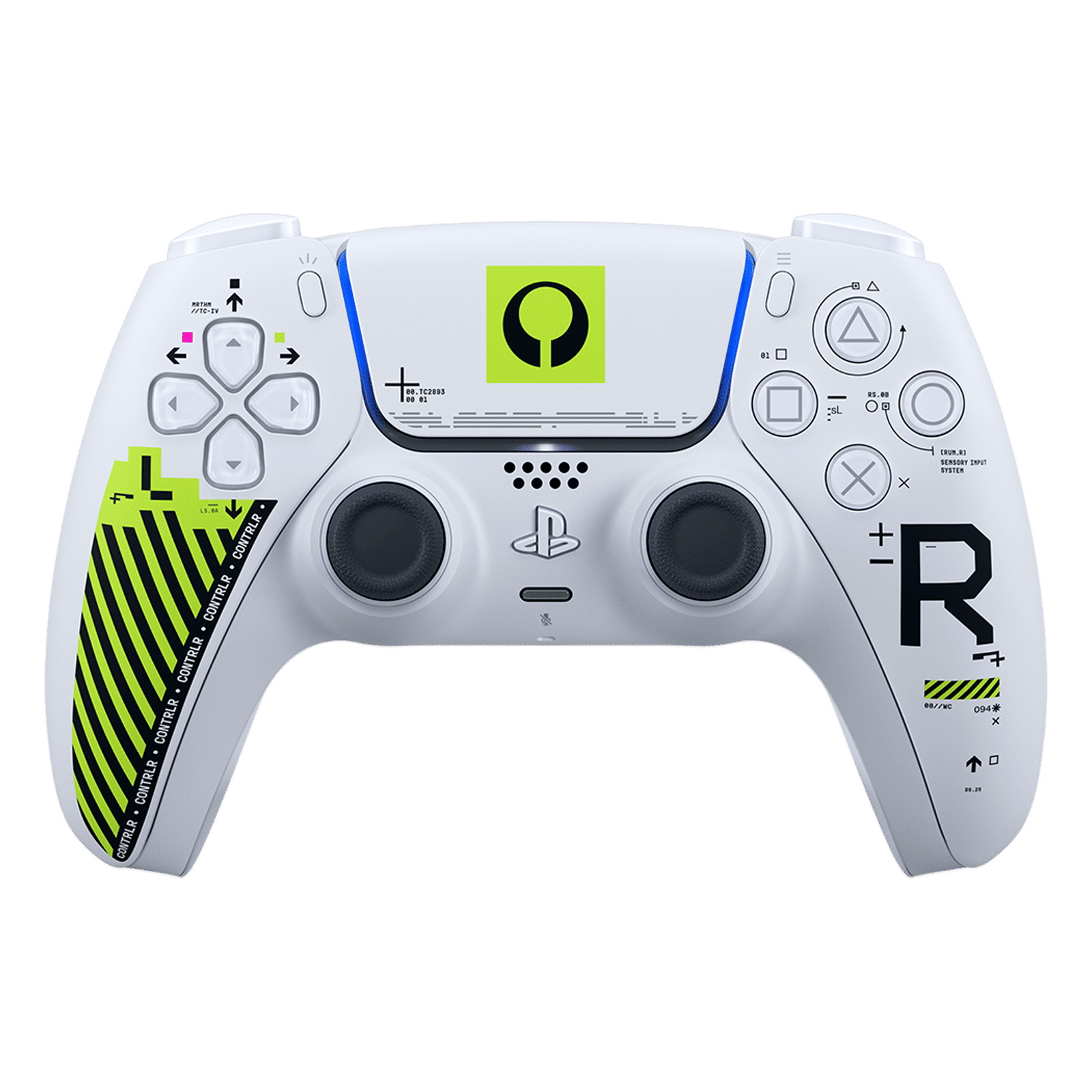 SONY DualSense Marathon Limited Edition Wireless Gaming Controller for PlayStation 5 (Built-in Microphone, CFI-ZCT1WZDX, White)